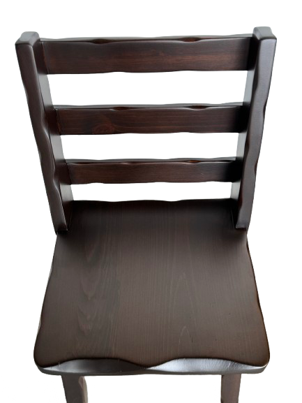 Brutalist Style Ladder Back Chair