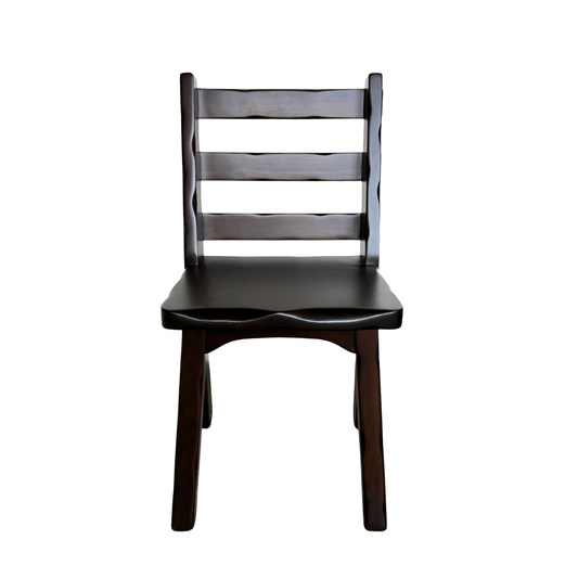 Brutalist Style Ladder Back Chair
