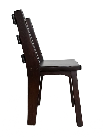 Brutalist Style Ladder Back Chair