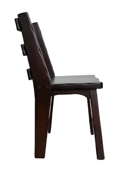 Brutalist Style Ladder Back Chair