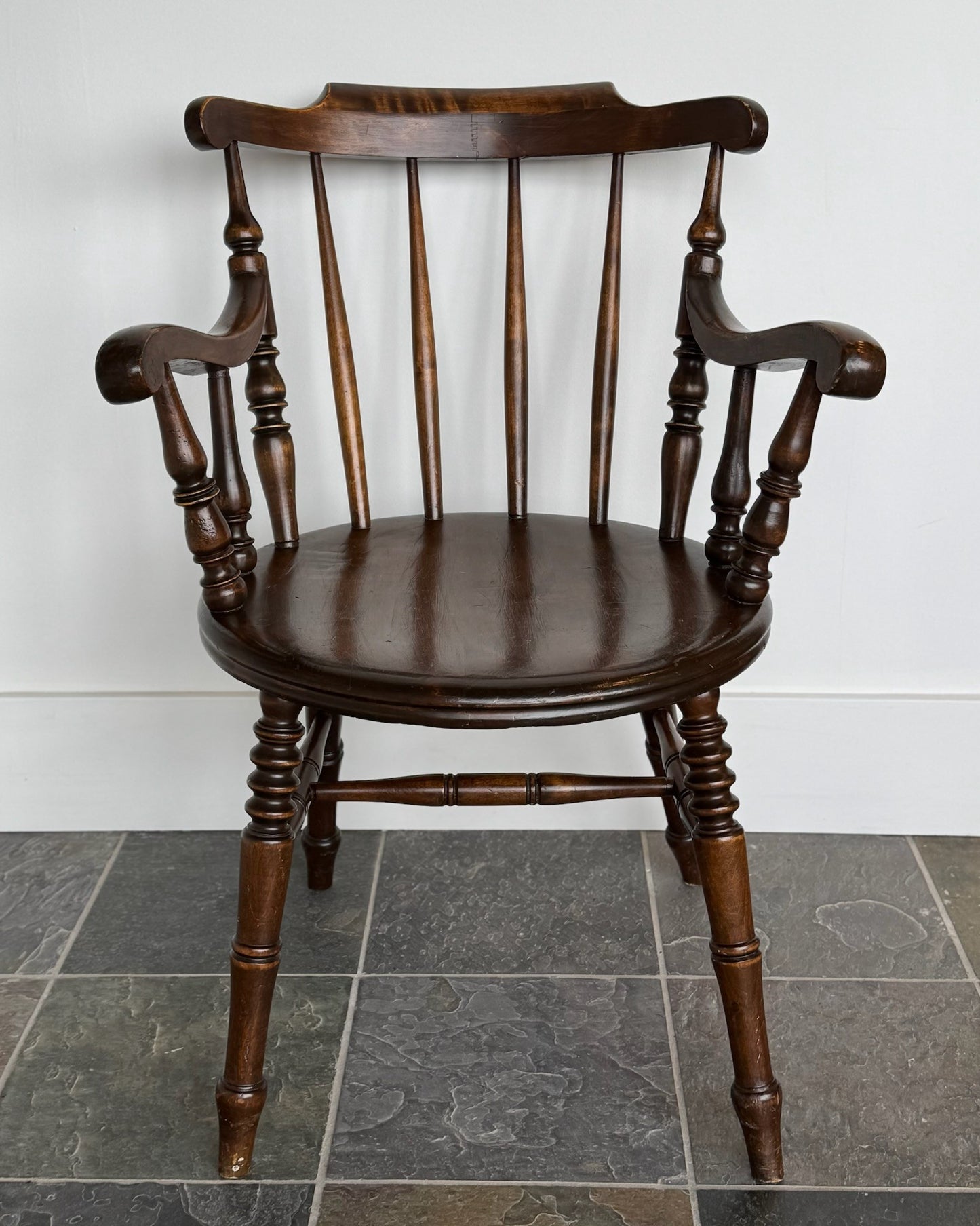 Antique Fireside Elbow Chair