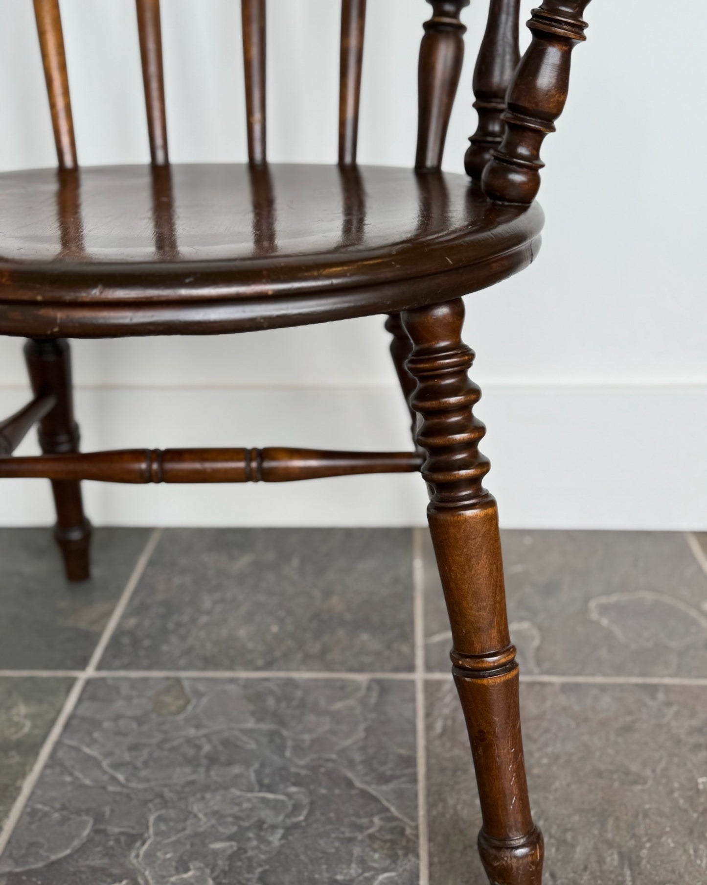 Antique Fireside Elbow Chair