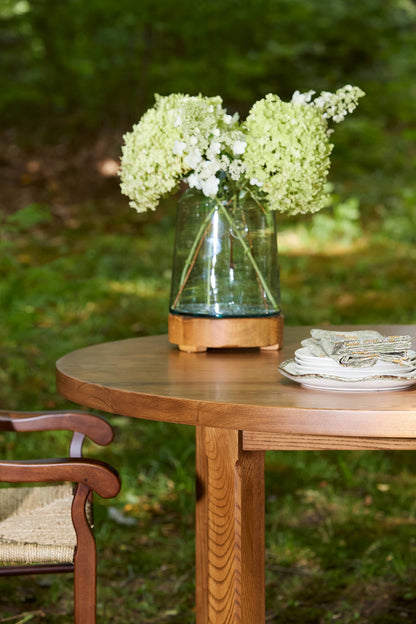 Kennedy Round Trestle Table