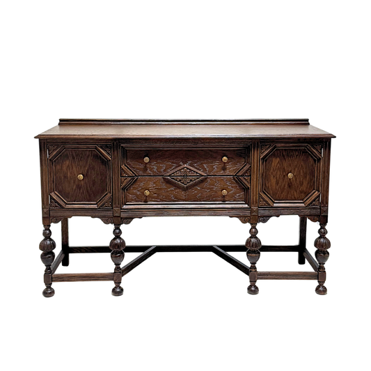 Vintage Oak Sideboard