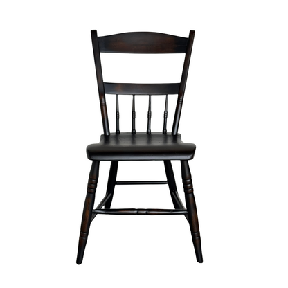 Primitive Chairs - Half Spindle Back - 19th Century