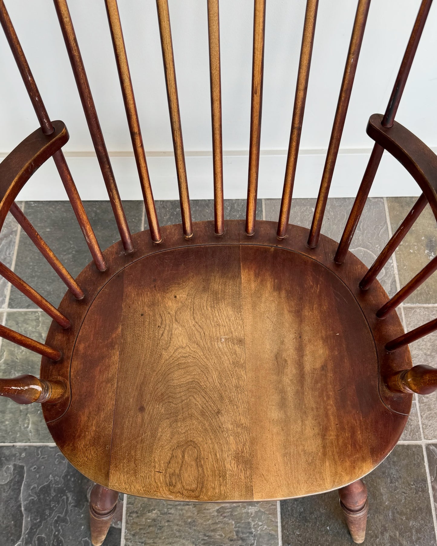 Vintage Sack Back Windsor Chair