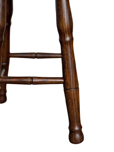 Turned Leg Occasional Stool