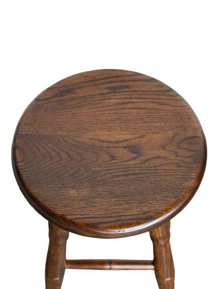 Turned Leg Occasional Stool
