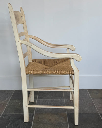 Vintage Seagrass Armchair