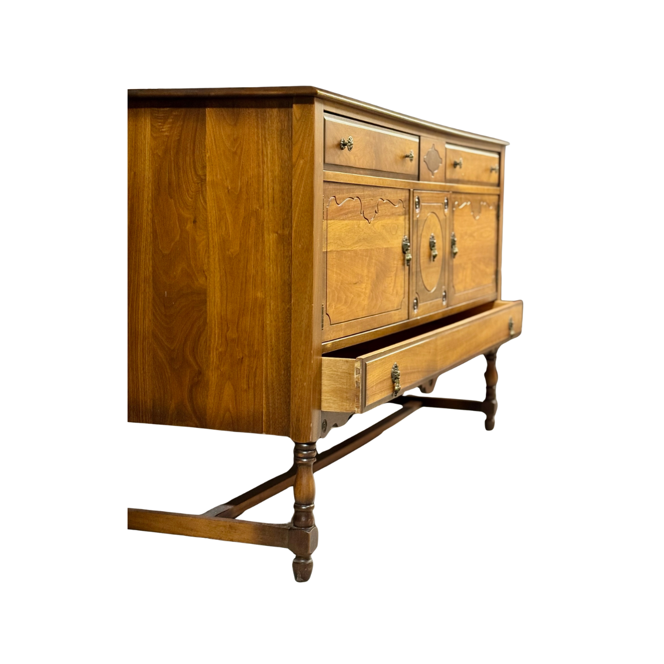 Vintage Walnut Sideboard